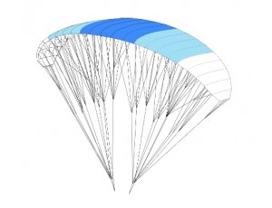 Parafun 1.5M RC Paramotor Wing Part 
